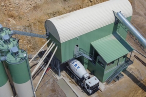 L’industriel EMCI a assuré la construction de la nouvelle centrale des Bétons Varois (groupe Audemard). [©Audemard]