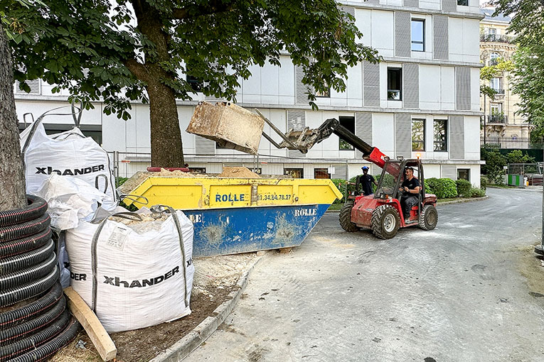 L’entreprise val-d’oisienne GTPR, spécialisée dans la rénovation de bâtiment, constate que la reprise des déchets sur le chantier est dérisoire. [©GTPR]