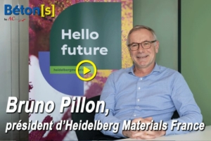 Bruno Pillon, président d’Heidelberg Materials France. [©ACPresse]