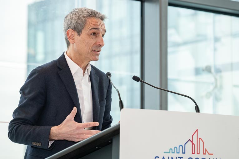 Benoît Bazin, directeur général du groupe Saint-Gobain. [©ACPresse]