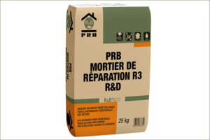 Le PRB Mortier de réparation R3 R&D contribue à réduire l’empreinte carbone (Fdes en cours) des projets de construction. [©PRB]