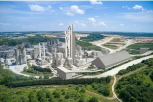 Le projet de modernisation de l’usine d’Heidelberg Materials à Airvault va permettre de diminuer d’environ 30 % l’empreinte carbone du ciment sur le site. [©Heidelberg Materials]