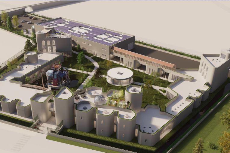 La Citadelle des Savoir-Faire est un parc de découverte scientifique de 2 800 m2 qui va rassembler des entreprises innovantes autour de l’impression 3D et du scan 3D. [©Constructions-3D]