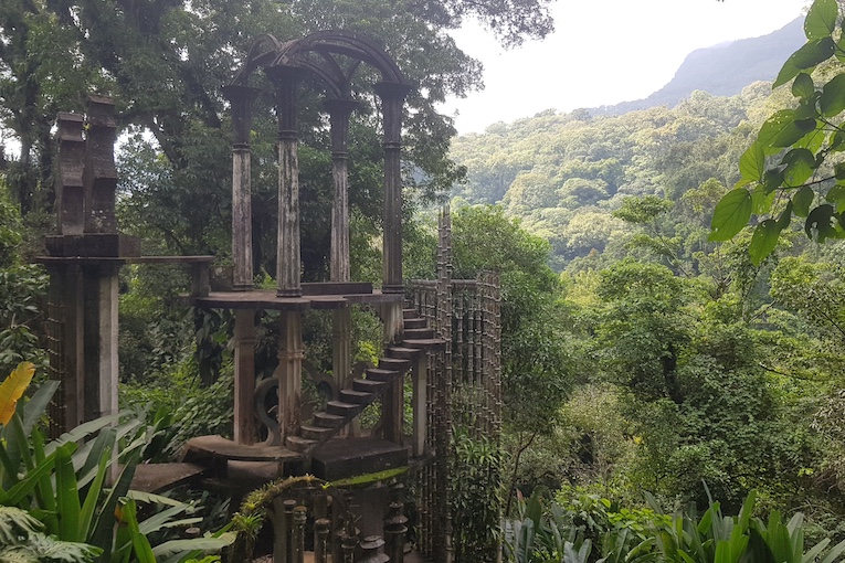 Las Pozas, le jardin de sculptures en béton surréaliste d'Edward James. [©DR]