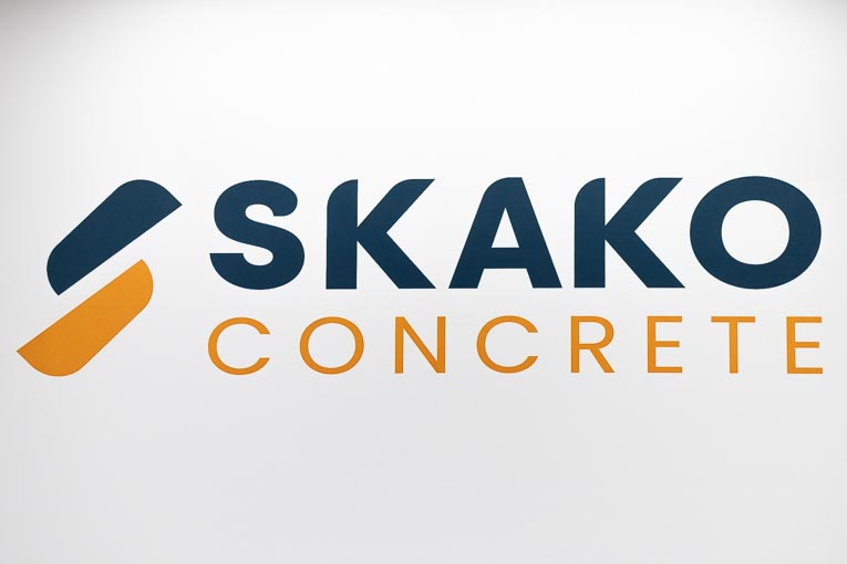 Skako Concrete s’offre un nouveau logo. [©ACPresse]