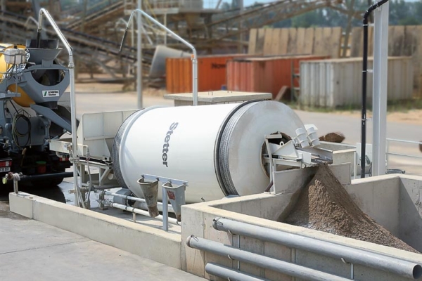 Les systèmes de Schwing Stetter, à l'image du RA 20, fonctionnent sur le principe du contre-courant.  [©Schwing Stetter]