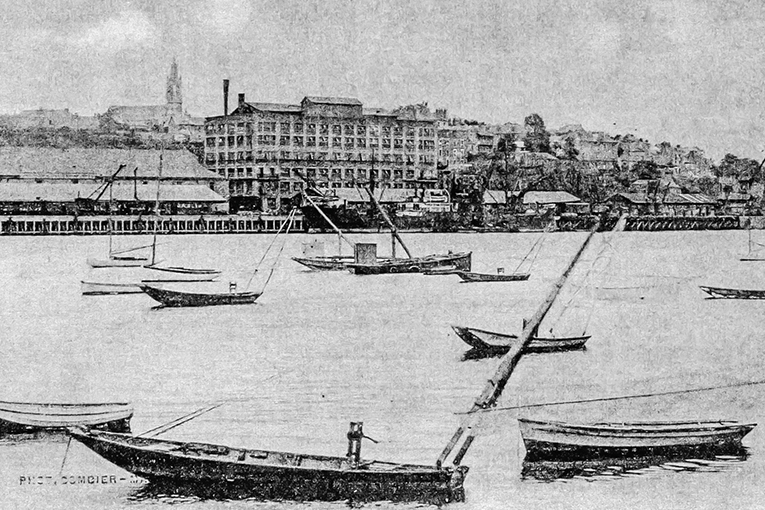 Archives les Grands Moulins de la Loire. 
[©Photos : Archives de la Ville de Nantes Métropole et université de Nantes] 