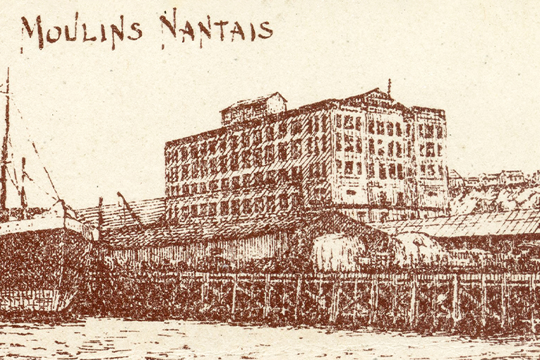 Archives les Grands Moulins de la Loire. [©Photos : Archives de la Ville de Nantes Métropole et université de Nantes]