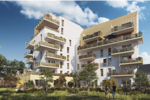 L’ensemble se compose de 4 bâtiments, pour une surface totale de bureaux de 21 280 m². Les A, B, C et D vont du R+4 au R+6.[©Groupe Lamotte]