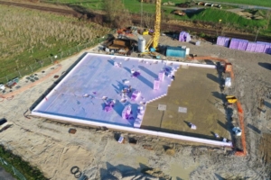 Gymnase passif de Val-de-Vesle, un chantier de Jackodur. [©Jackodur]