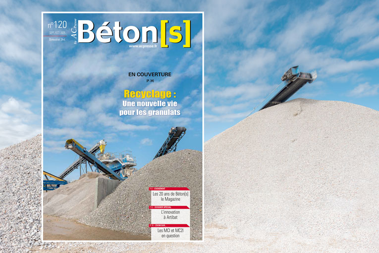 Béton[s] le Magazine 120 affiche un bel âge
