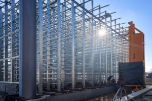 Rotho construit des systèmes d’étuvages complets comprenant racks, rails et bâtiment.[©Rotho]