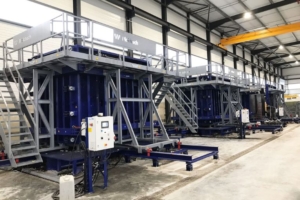 Moldtech construit une usine de transformateurs électriques en béton préfabriqué