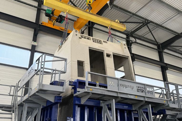 Moldtech construit une usine de transformateurs électriques en béton préfabriqué