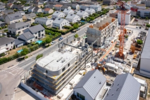 La structure porteuse de l’immeuble ViliaSprint2 a été imprimée en l’espace de 34 j. [©Peri 3D]