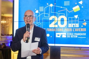 Jean-Michel Torrenti est l’actuel président de la Fondation Ecole Française du Béton. [©EFB]