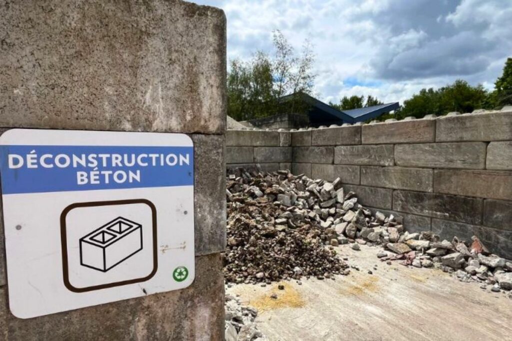En 2025, 15 Mt de déchets inertes ont été collectés via le réseau Ecominéro et Valobat. [©Ecominéro]