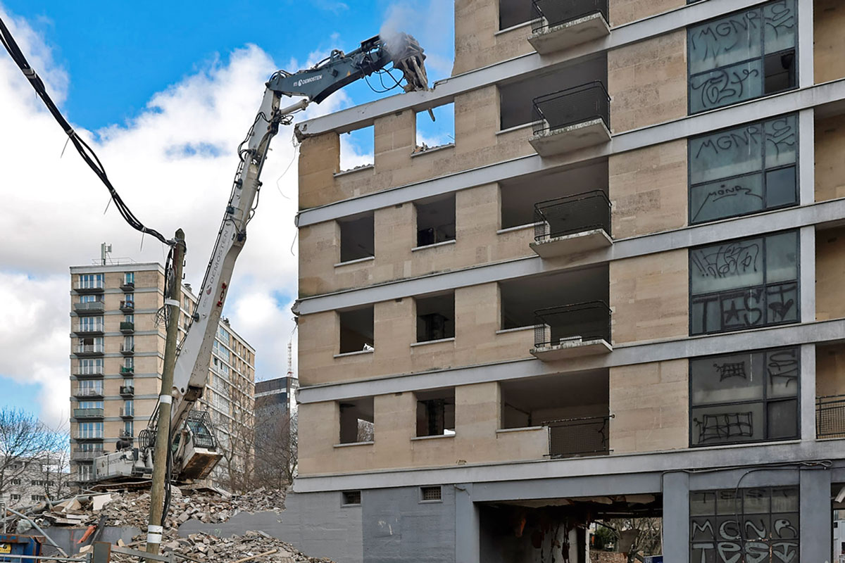 Ecominéro valorise le réemploi sur un chantier parisien