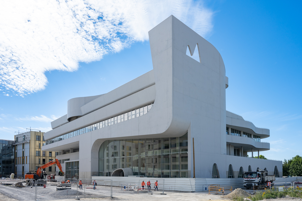 Esad : Le béton brut devient matière pédagogique
