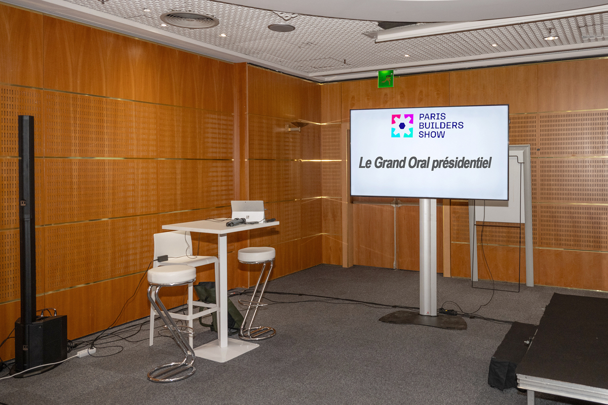 Grand Oral au Paris Builders Show en préparation