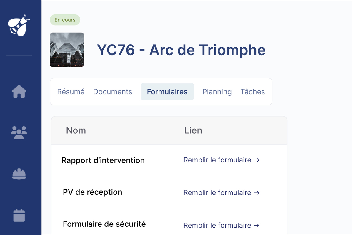 Alobees numérise les documents de chantier