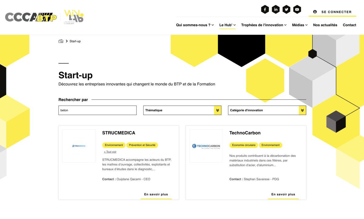 WinLab’, la plate-forme des innovations signée CCCA-BTP