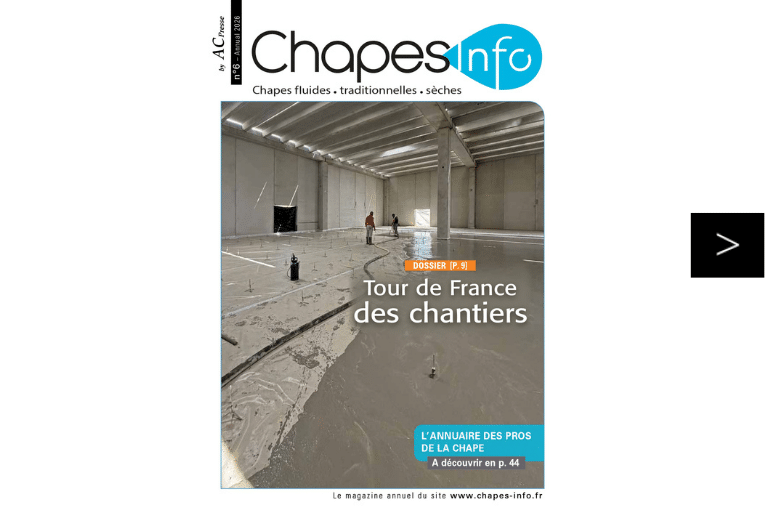 Chapes Info Annual 2026 sur liseuse