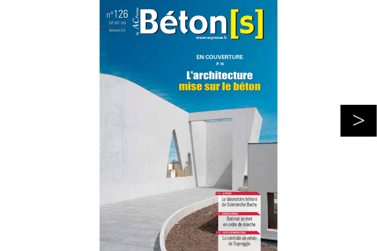 Béton[s] le Magazine 126 sur liseuse