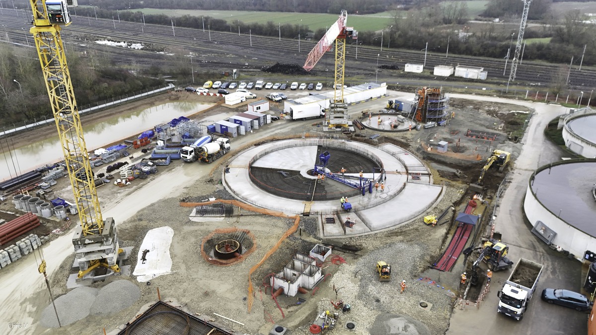 NGE au cœur de l’extension de la station d’épuration d’Hauconcourt