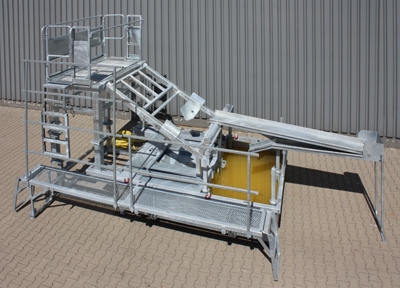 Eichinger Equipement : Station de lavage pour bennes