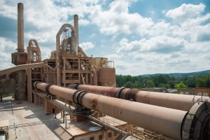 La cimenterie LafargeHolcim de Martres Tolosane dispose de deux fours. [©ACPresse]