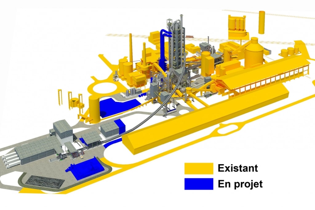 Cimenterie LafargeHolcim de Martres Tolosane - Etat actuelle et travaux prévus. [©LafargeHolcim]