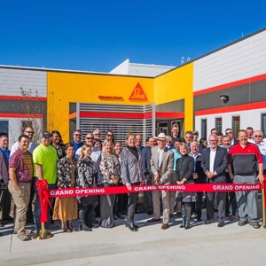 Le nouveau site texan de Sika lors de son inauguration début décembre, près de Houston. [© Sika ]