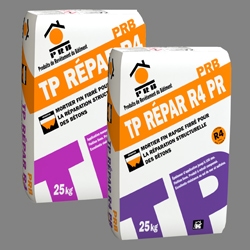 Les mortiers PRB TP Repar R4 et PRB TP Repar R4 PR s’utilisent pour les réparations structurelles des bétons. [©PRB]