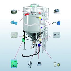 Système de sécurité des silos KCS de Wam Group. [©Wam Group]