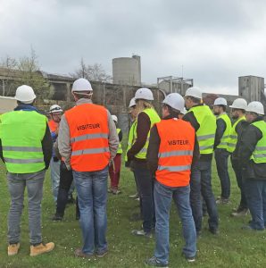 Le Tour de France de l’EFB a posé ses valises de connaissances dans la cimenterie Eqiom de Lumbres (62). [©EFB]