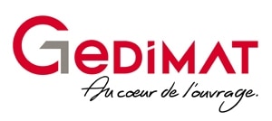 Nouveau logo et nouvelle signature : “Gedimat, au cœur de l’ouvrage”. [©Gedimat]