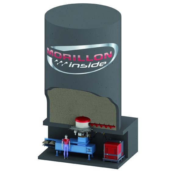 Morillon : Extraction hydraulique