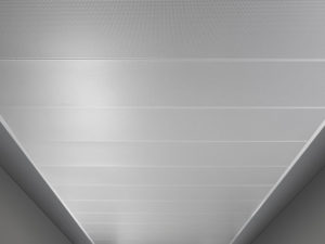Knauf AMF développe sa présence sur le marché des plafonds métalliques avec sa marque AMF Mondena. [©AMF Mondena]