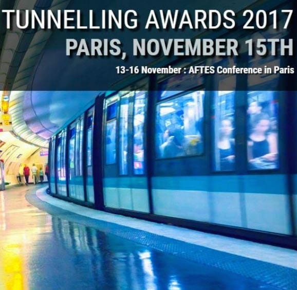 La France accueille les 3e ITA Tunnelling Awards