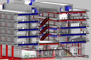 Image de la maquette numérique de la Nouvelle Ecole normale Supérieure de Cachan à Saclay_Credit - RPBW