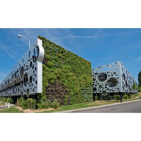 Le Prieuré : Nouvelle façade végétale durable