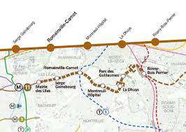 L’extension de la ligne 11 reliera la mairie des Lilas à Rosny-sous-Bois. [©DR]