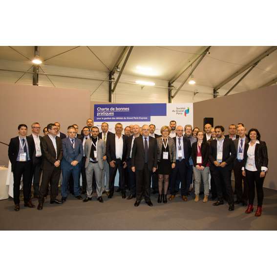 Grand Paris Express : 31 entreprises s’engagent pour la valorisation des déblais