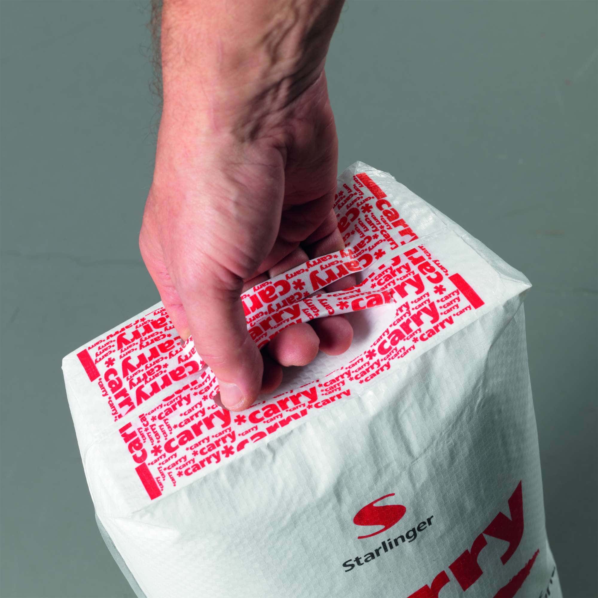 Starlinger : Le sac  “à main” de ciment