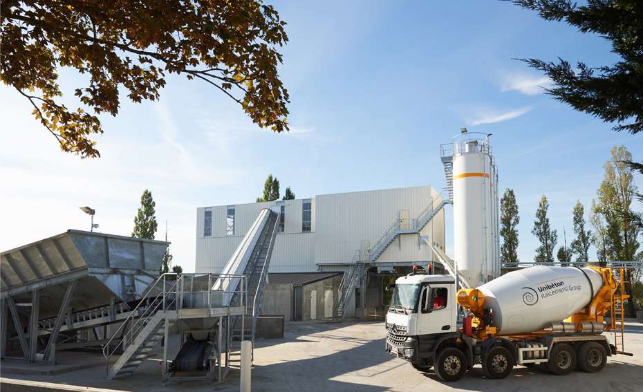 Nouvelle unité de production Unibéton à Cholet