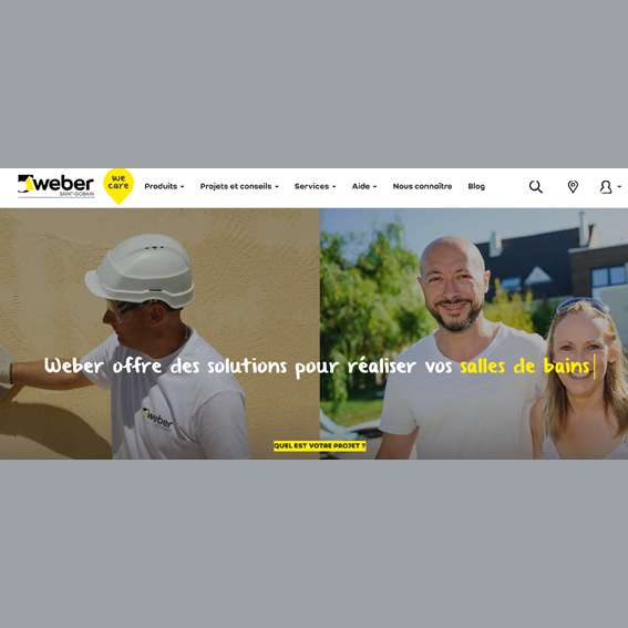 Weber repense son site Internet